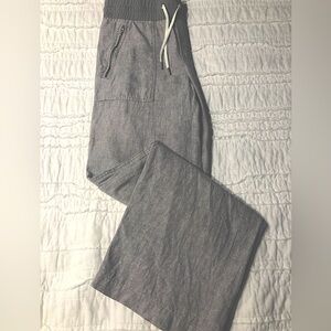 Athleta Linen Wide Leg sz 0